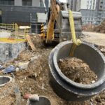 Altyapı kanalizasyon kazısı logar ve drenaj kanalı açma işleri